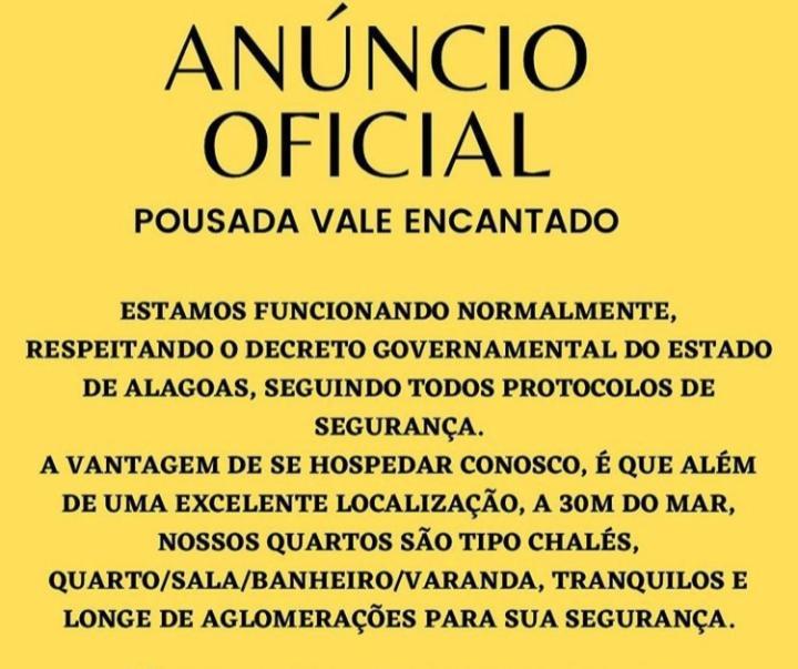 Pousada Vale Encantado São Miguel dos Milagres Екстериор снимка